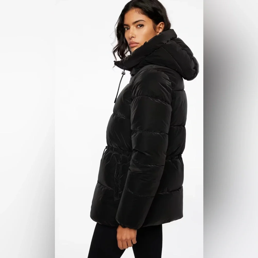 Dynamite Lustre Puffer Jacket Size Medium - Picture 2 of 6